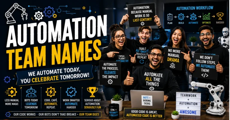 automation-team-names
