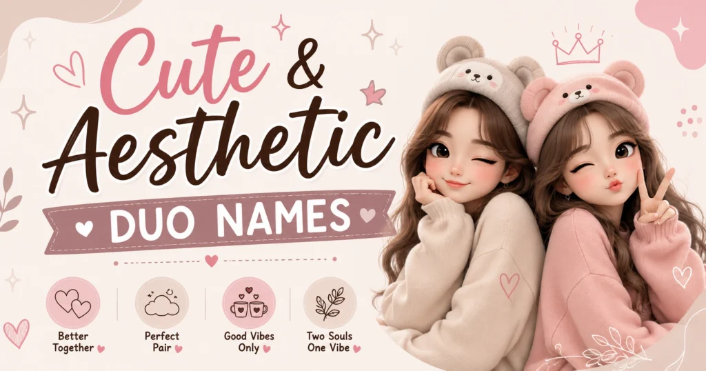 cute-and-aesthetic-duo-names