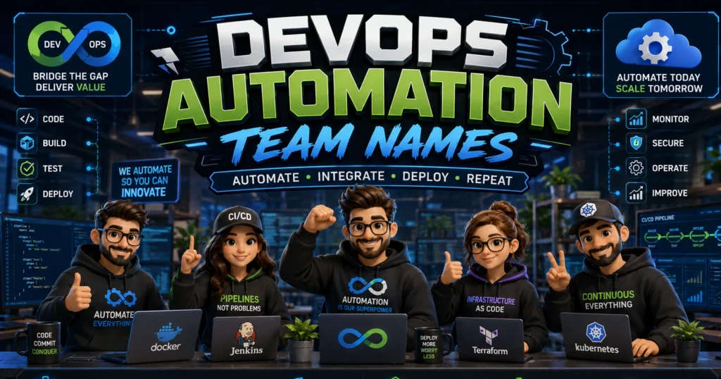 devops-automation-team-names