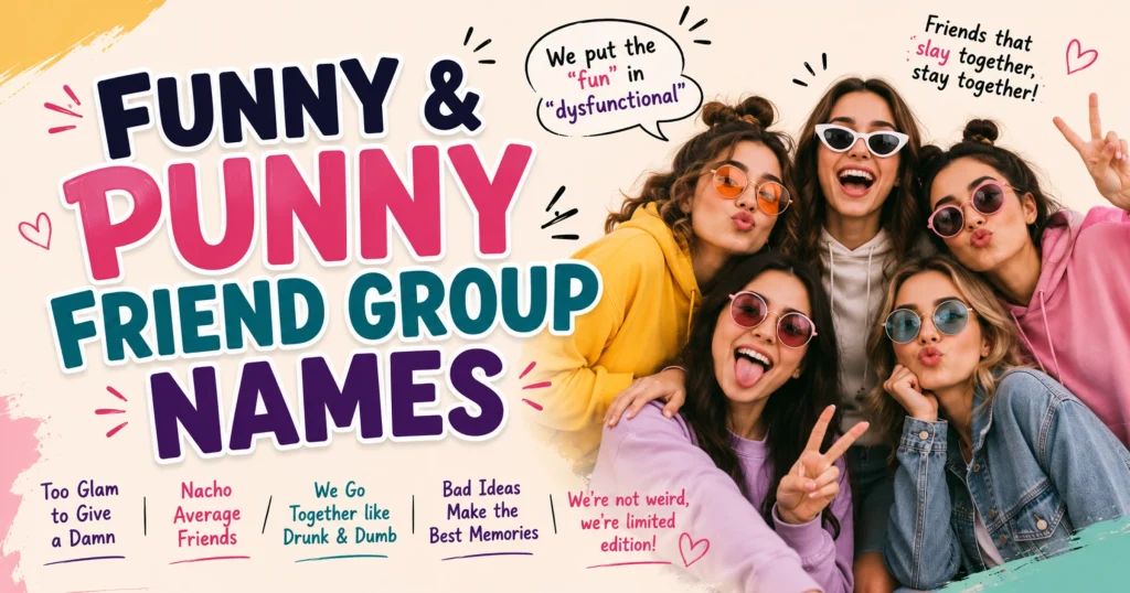 funny-and-punny-friend-group-names