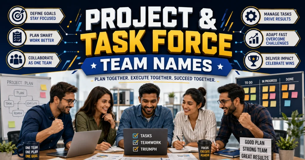 project-and-task-force-team-names
