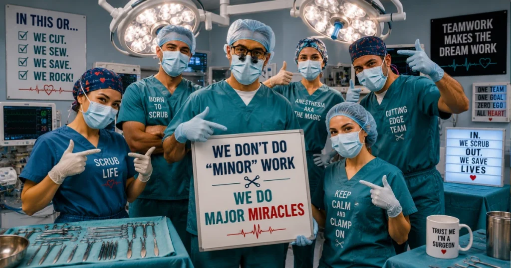 surgery-and-or-themed-names