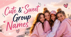 cute-and-sweet-group-names