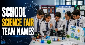 school-science-fair-team-names
