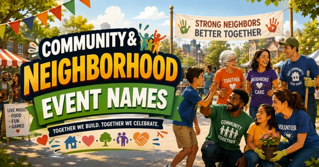 community-and-neighborhood-event-names