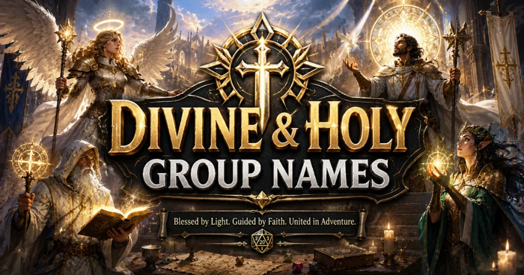 divine-and-holy-group-names