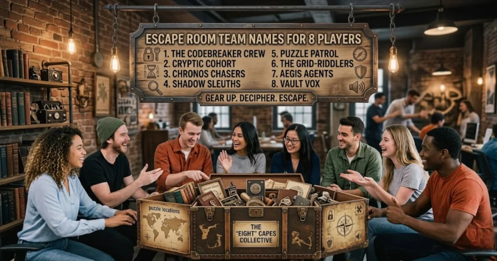 escape-room-team-names-for-8-players