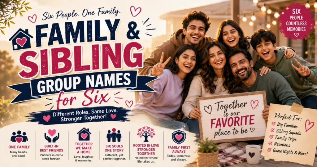 family-and-sibling-group-names-for-six