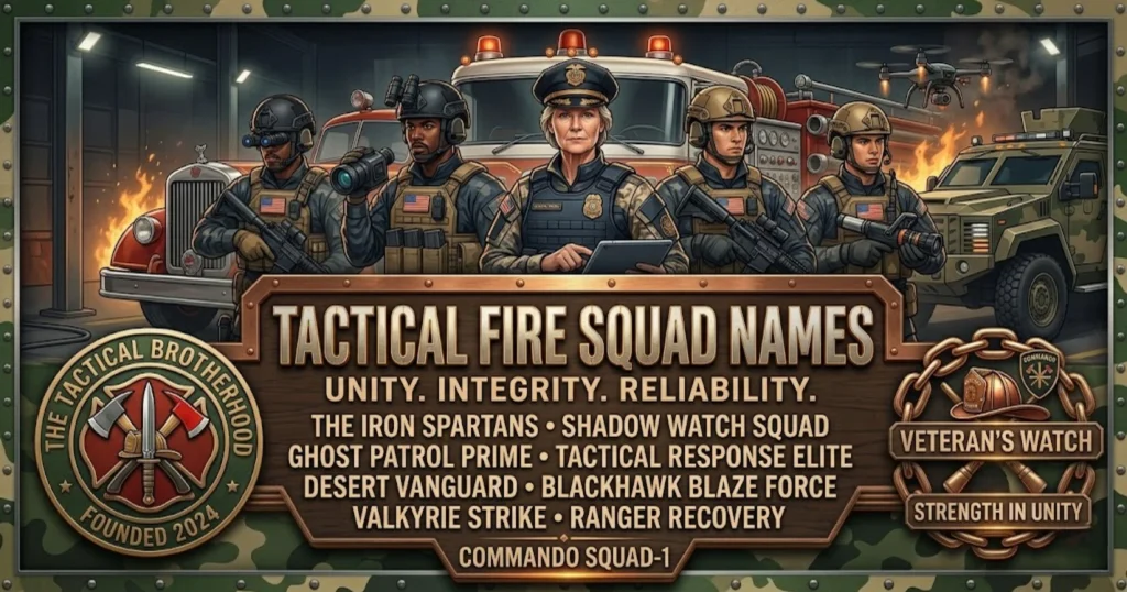 military-and-tactical-themed-names