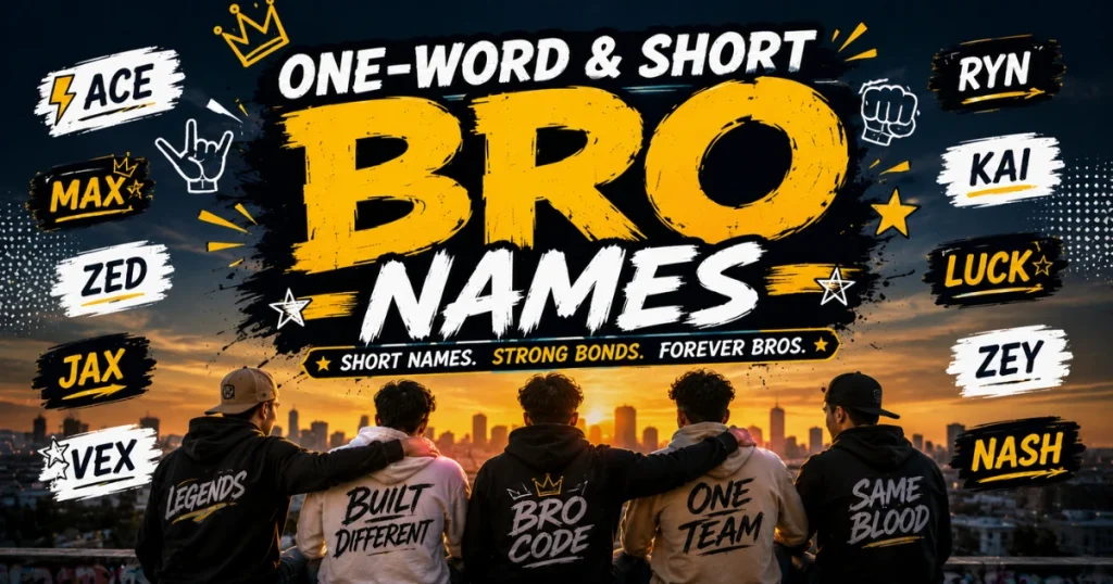 one-word-and-short-bro-names