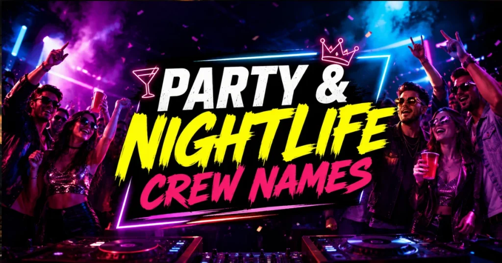 party-and-nightlife-crew-names
