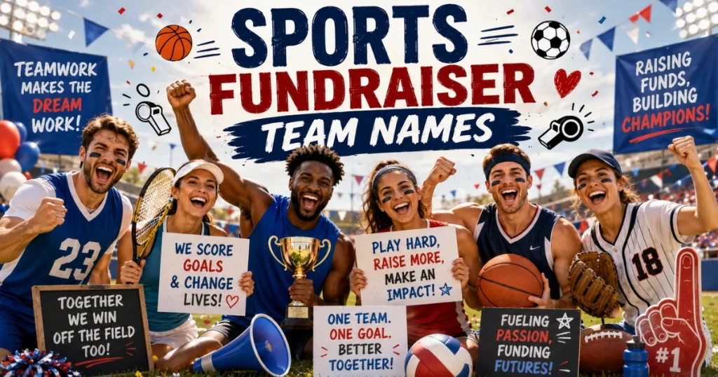 sports-fundraiser-team-names